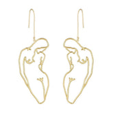 Body Outline Earrings