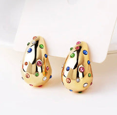 Drop Rainbow Earrings