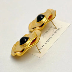 Irregularity Round Earrings