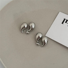 Double Water Drop Earrings