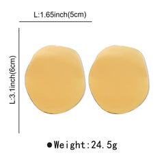 Large Round Earrings