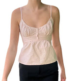 Printed Babydoll Cami Top