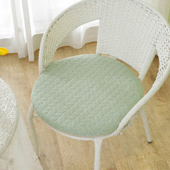 Anti-slip Plaid Thick Car Cushion Cotton Chair Seat Yoga Cushions Meditation Floor Round Pillow Home Textile All Season