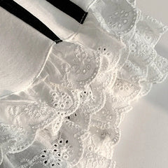 Side Striped Lace Shorts