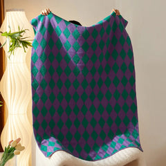 Stripe Blanket Super Soft Bohemia Blanket For Bed Throw Blanket With Tassel Plush Warm Home Decorative Blankets 100x150cm