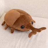 50/60CM Creative Simulation Insect Plush Toys Stuffed Cartoon Dolls Kawaii Beetle Pillow Kids Boys Birthday Gifts