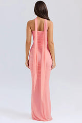 Corset Top With Long Scarves And Body-con Midi Skirt Set