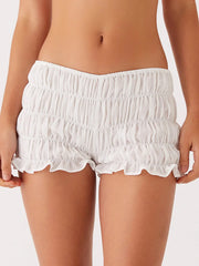Ruched Low Waist Bloomers Shorts