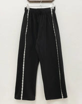 Lace Seam Trim Joggers