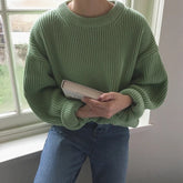 Cashmere Crowned Cloak Knitted Pullover