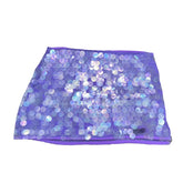 Sequin Tie-Up Mini Skirt �Lace-Up Sparkle