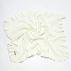 Knitted Baby Swaddle Blanket for New Born Babies Accessories Ruffle Stroller Blanket Bedding items Infant Nap Bed Cover