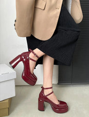 'I Am High' Chunky Pumps