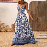 Breathable V-Neck Summer Dress