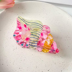 Conch Shell Hair Claw