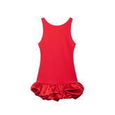 Elegant Ruffle Pleated Mini Dresses