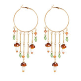 Fairycore Mushroom Earrings