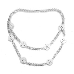 Fake Smile Layered Necklace
