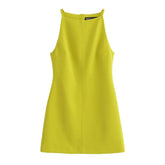 Halter Neckline Bodycon Mini Dress
