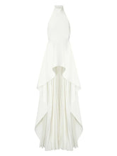 Halter Open Back Two-Piece Set