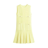 High Waisted Knitted Mini Dress