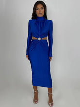 Hollow Out Turtleneck Dress