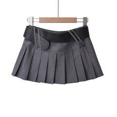 Frances Belt Mini Skirt