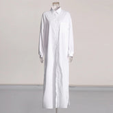 Solid Minimalist Loose Dress