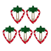 Y2K Strawberry Hair Clips Set