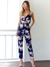 Vorioal V Neck Sling Jumpsuit