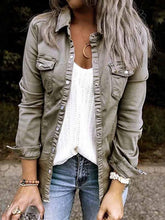 Vorioal Trendy Denim Tops
