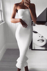 Off Shoulder Bag Hip Dress