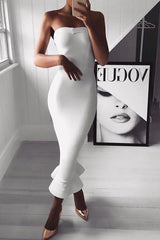 Off Shoulder Bag Hip Dress