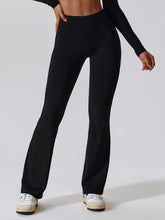 Brushed Flared Leggings Butt Lifting Bottoms