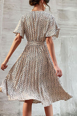 Printed Leopard-print Slim-fit Maxi Dress
