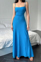 Woolen Slip Maxi Dress