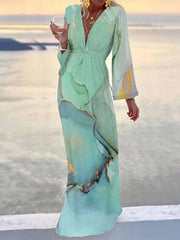 Vorioal Elegant Boho Dress