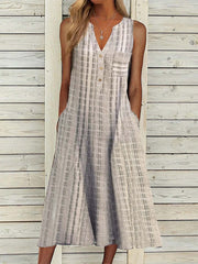 Vorioal Striped Dress