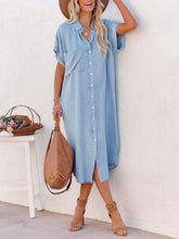 Vorioal Fashion Denim Dress