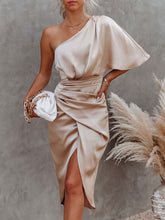 Vorioal Irregular Sleeve Dress