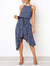 Vorioal Irregular Polka Dot Dress