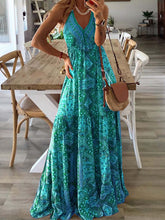 Vorioal Sexy Print Dress