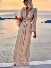 Vorioal Twinkle Holiday Party Dress