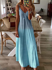 Vorioal Gradient Strap Dress