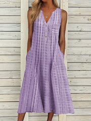 Vorioal Striped Dress