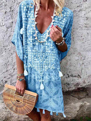 Vorioal Sexy Print Dress
