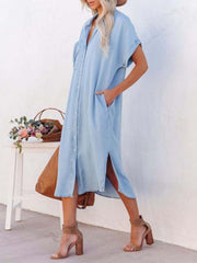 Vorioal Fashion Denim Dress