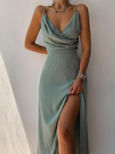 Vorioal Sexy V-neck Dress