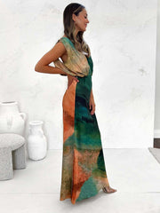 Vorioal Sexy Open Back Dress