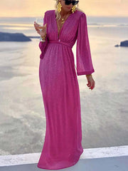 Vorioal Twinkle Holiday Party Dress